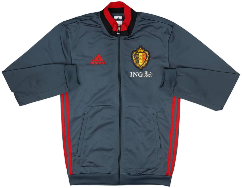 2015-16 Belgium adidas Track Jacket - 8/10 - (S)