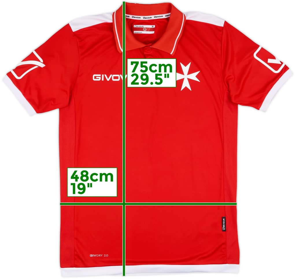 2020-21 Malta Home Shirt - 10/10 - (M)