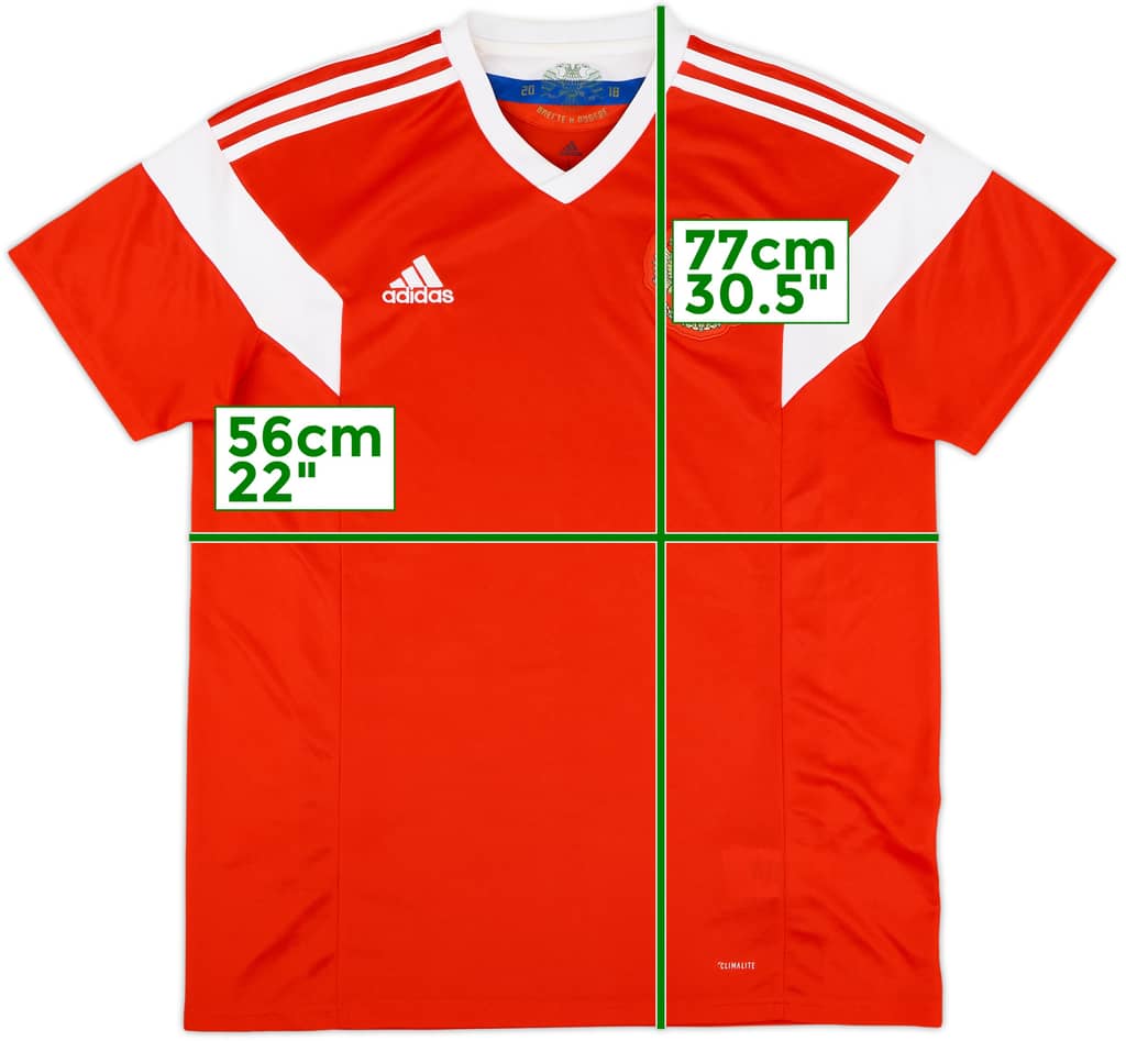 2018-20 Russia Home Shirt - 9/10 - (L)