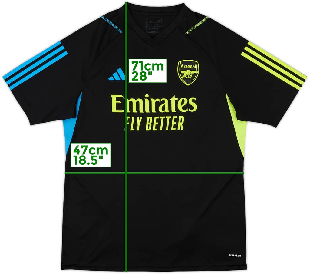 2023-24 Arsenal adidas Training Shirt - 9/10 - (L)