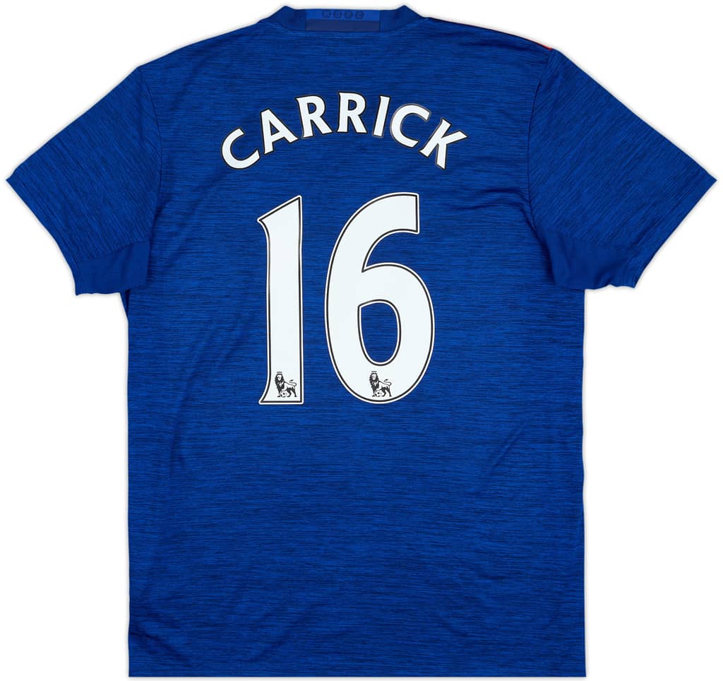 2016-17 Manchester United Away Shirt Carrick #16