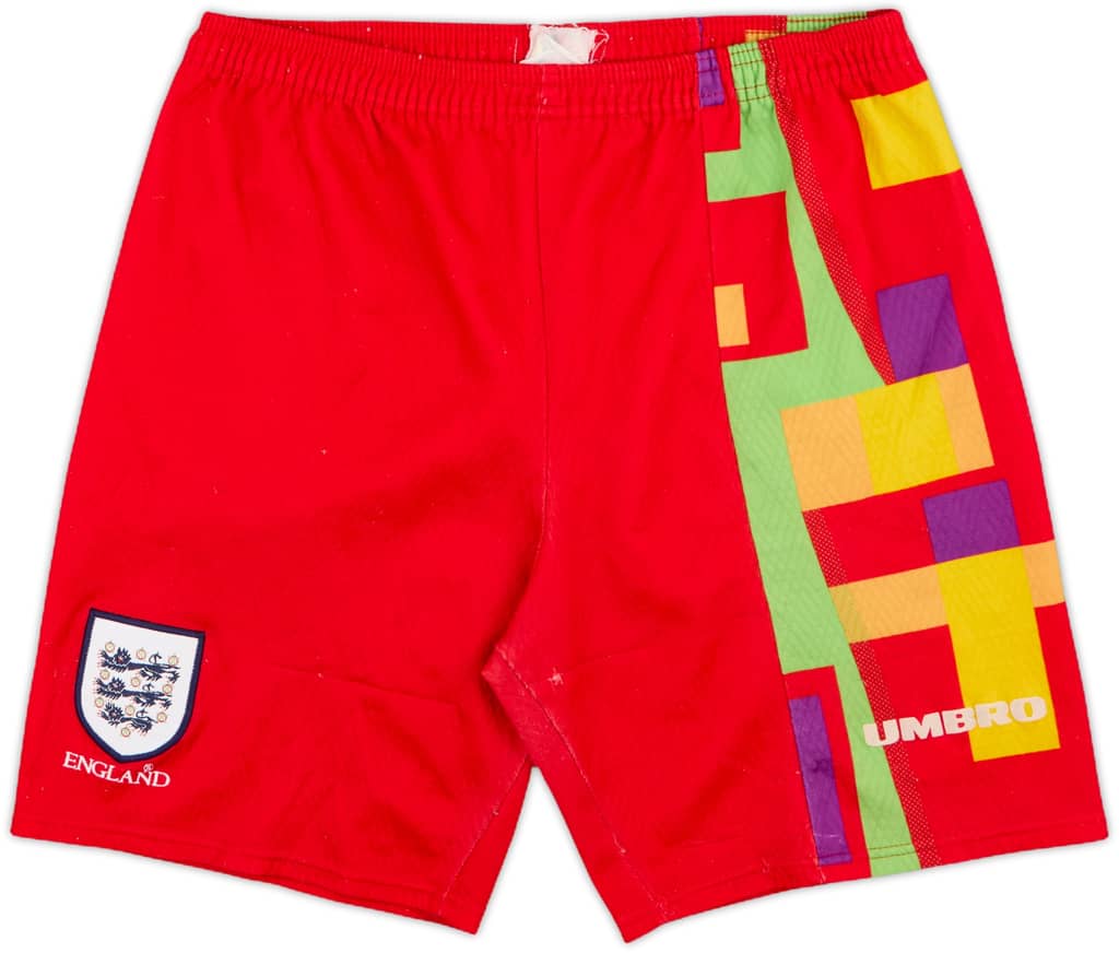 1996-98 England GK Shorts - 8/10 - (M)