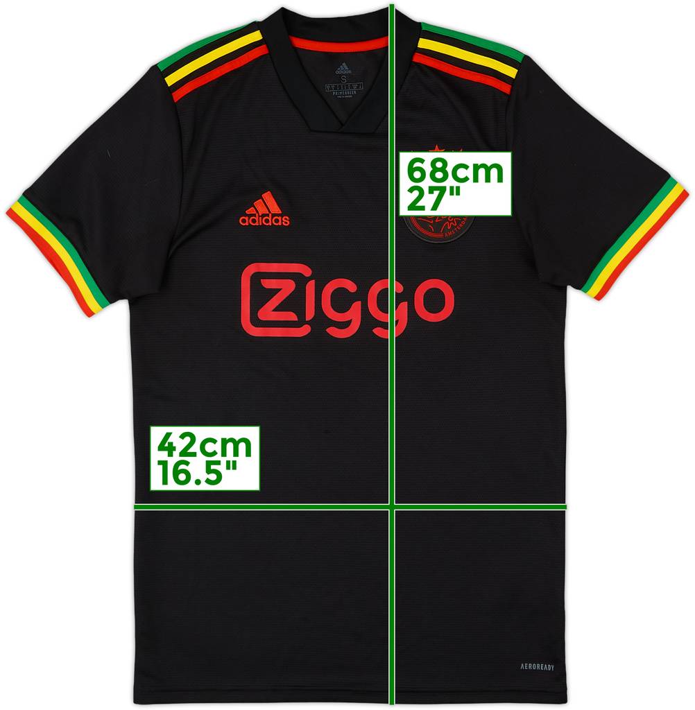 2021-22 Ajax Third Shirt - 9/10 - (S)