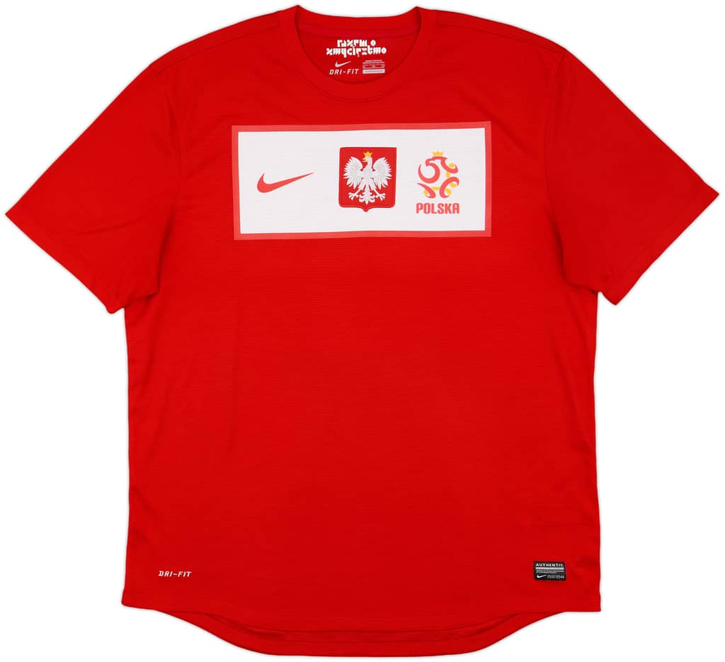 2012-13 Poland Away Shirt - 8/10 - (XL)