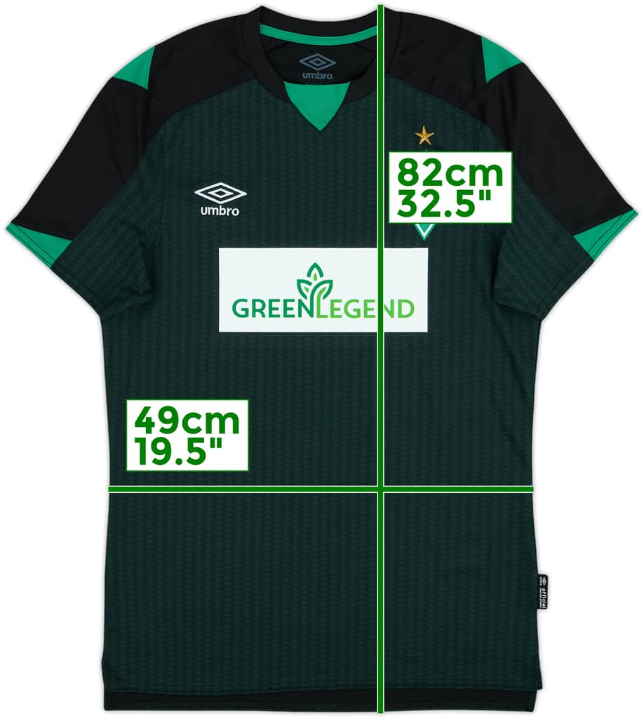 2021-22 Werder Bremen Third Shirt - 9/10 - (S)