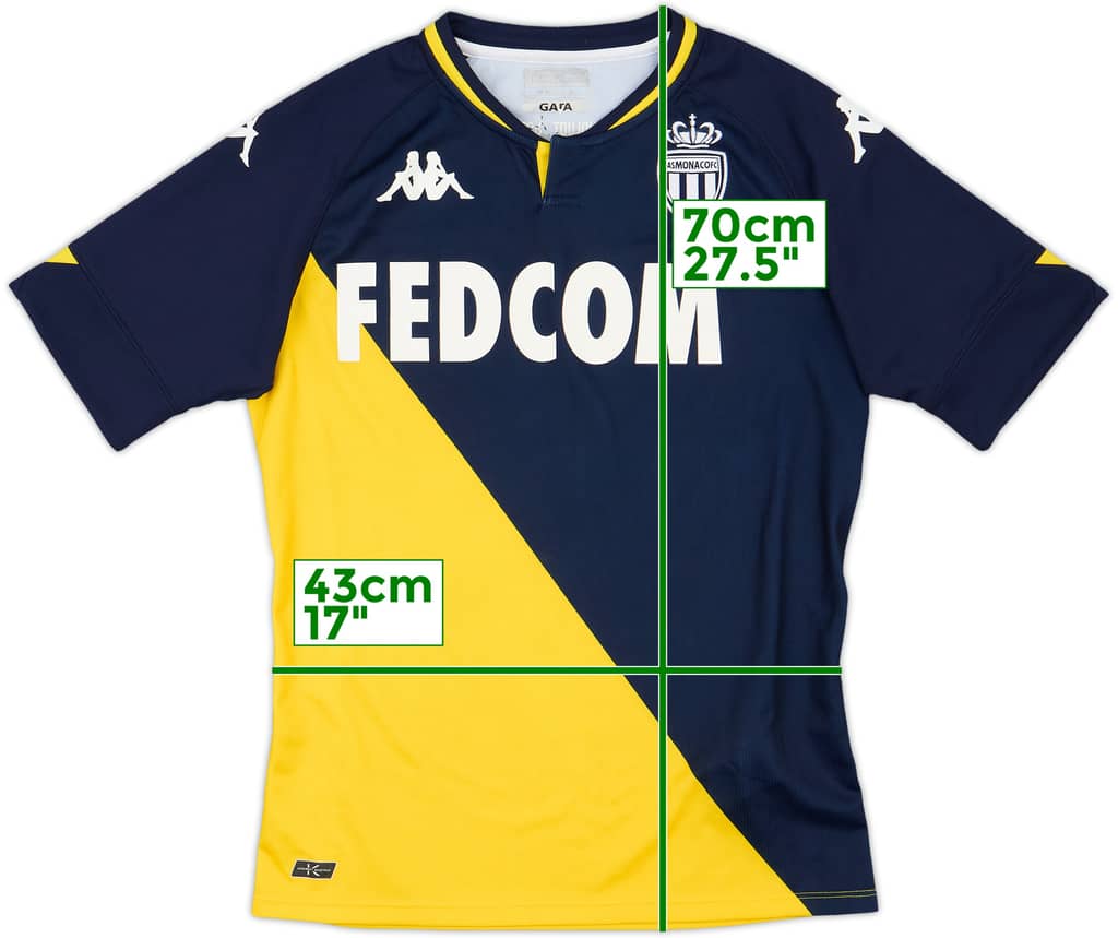 2020-21 Monaco Away Shirt - 8/10 - (S)