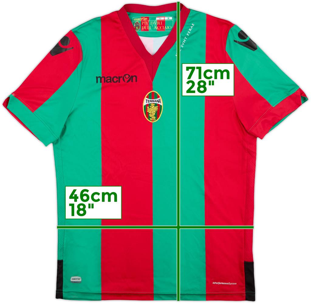 2016-17 Ternana Home Shirt - 8/10 - (M)