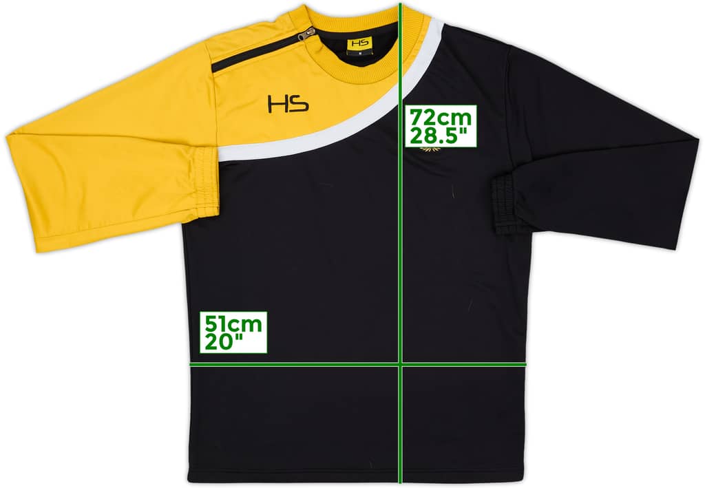 2015-16 Udinese HS Football 1/4 Zip Training Top - 5/10 - (M)