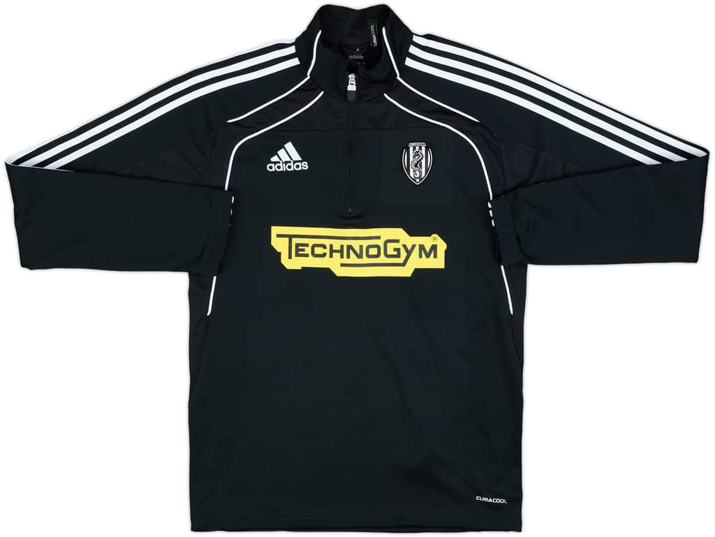 2010-11 Cesena adidas 1/4 Zip Drill Top - 7/10 - (S)