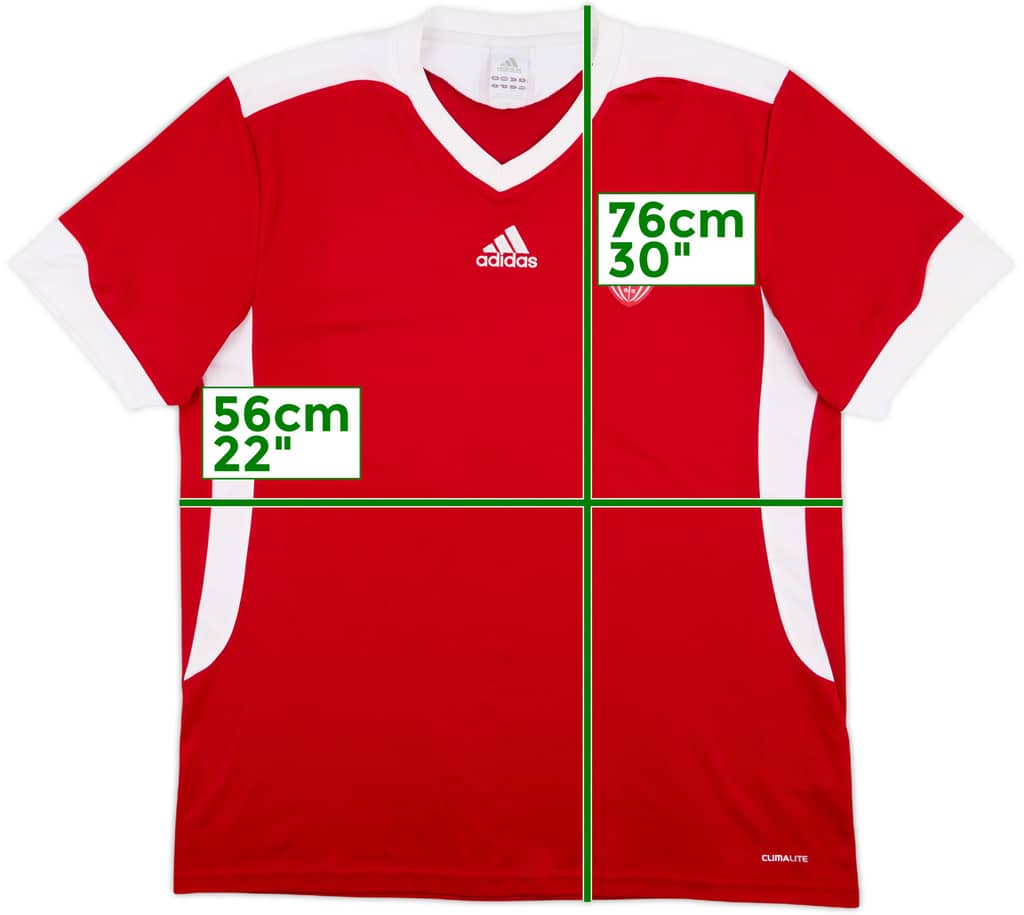 2010-11 Monza adidas Training Shirt - 9/10 - (L)