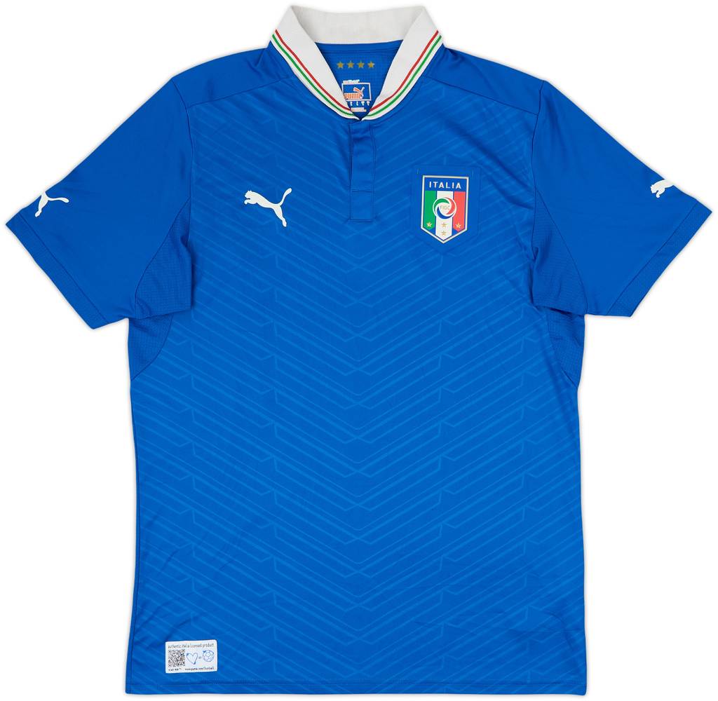2012-13 Italy Home Shirt - 8/10 - (L)