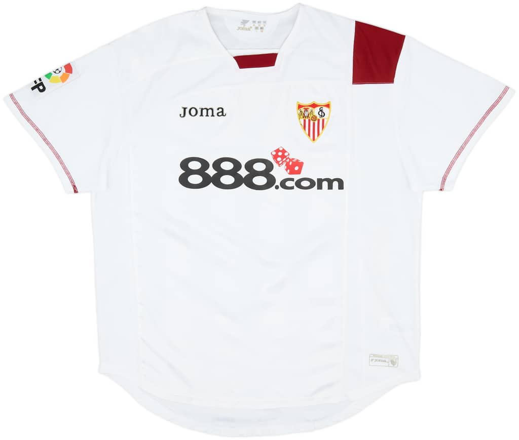 2007-08 Sevilla Home Shirt - 7/10 - (L)