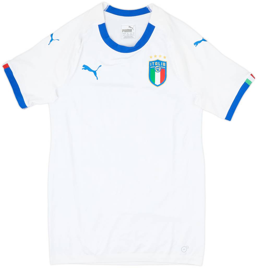 2018-19 Italy Authentic Away Shirt - 8/10 - (XL)