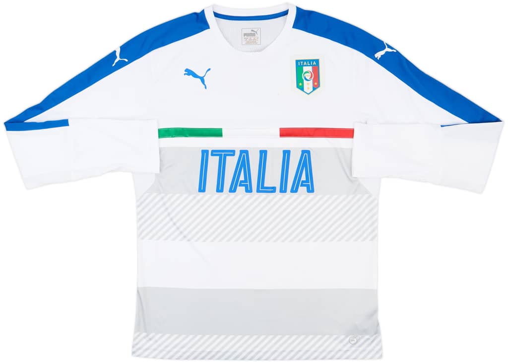 2016-17 Italy Puma Training L/S Shirt - 7/10 - (L)