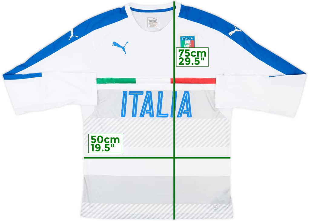 2016-17 Italy Puma Training L/S Shirt - 7/10 - (L)