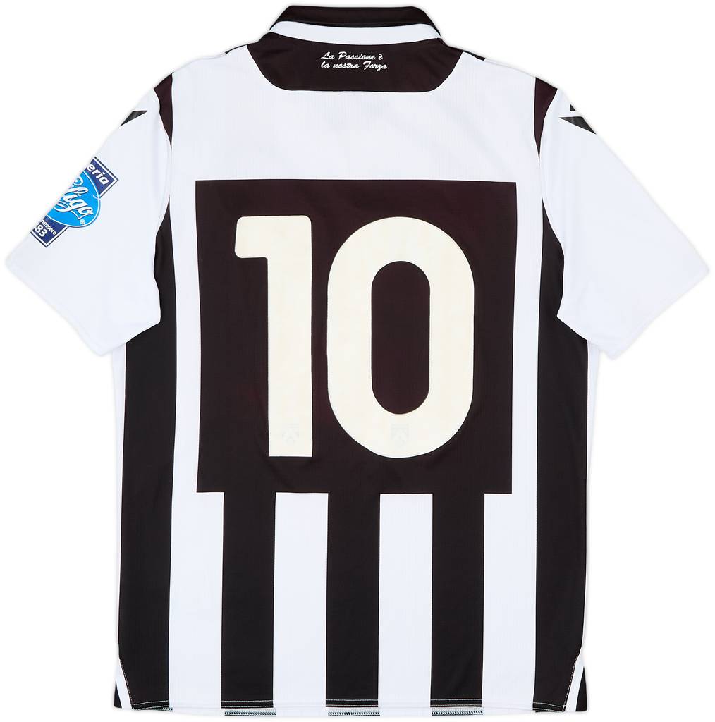 2021-22 Udinese Youth Home Shirt #10 - 5/10 - (M)