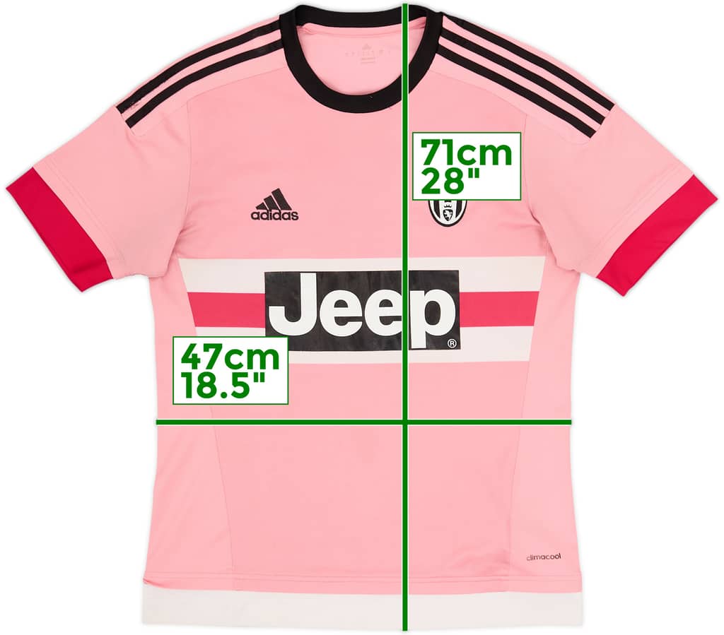 2015-16 Juventus Away Shirt - 6/10 - (S)
