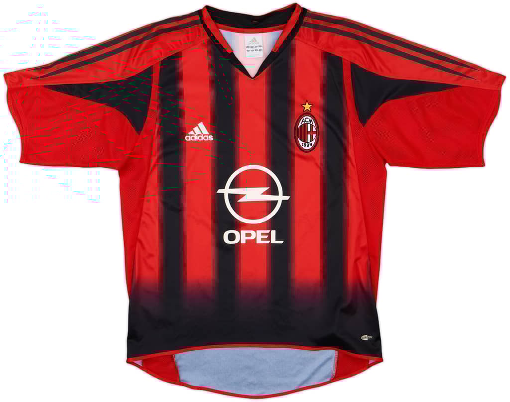 2004-05 AC Milan Home Shirt - 8/10 - (S)