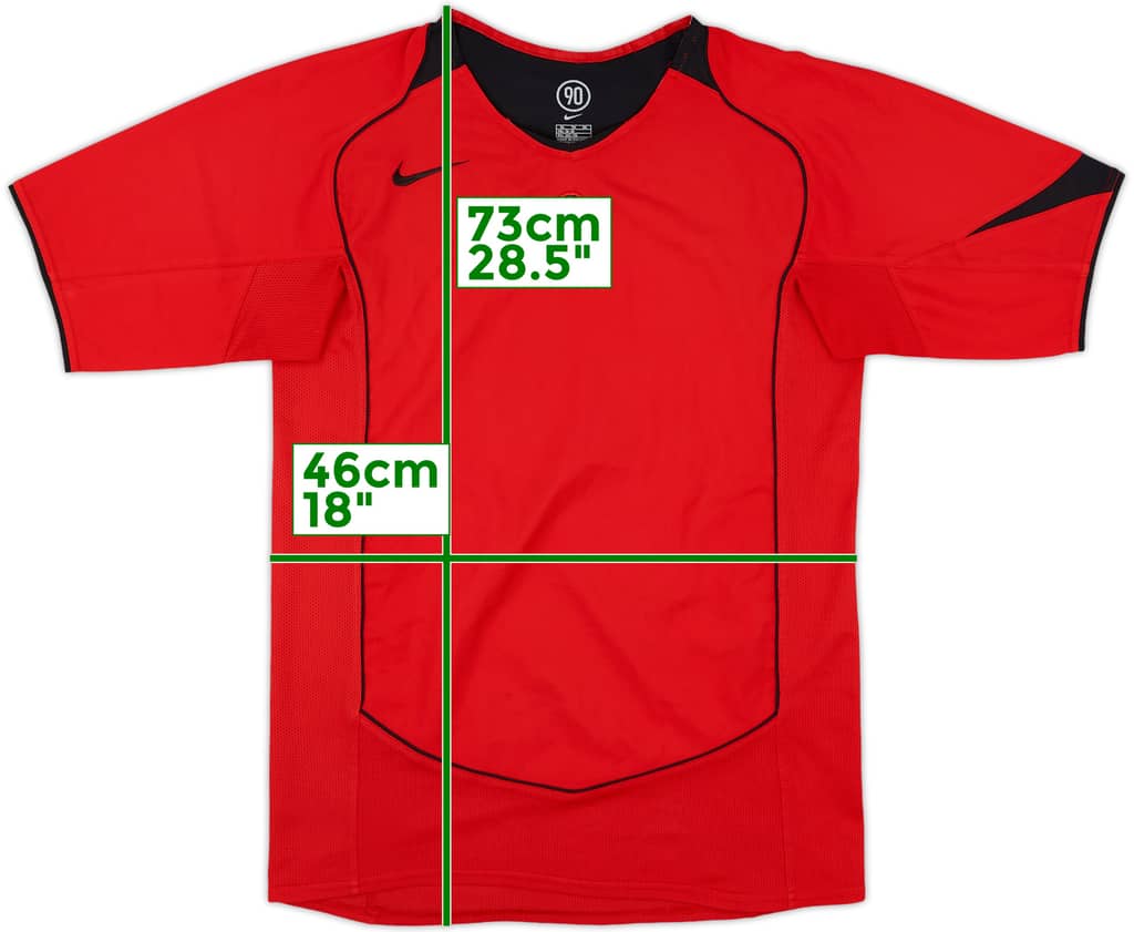2004-06 Belgium Home Shirt - 7/10 - (XL.Boys)