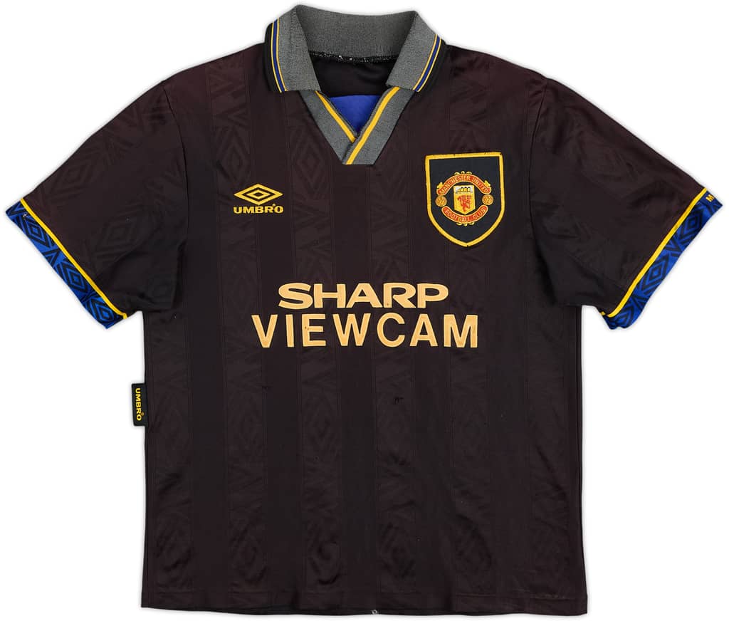 1993-95 Manchester United Away Shirt - 5/10 - (S)