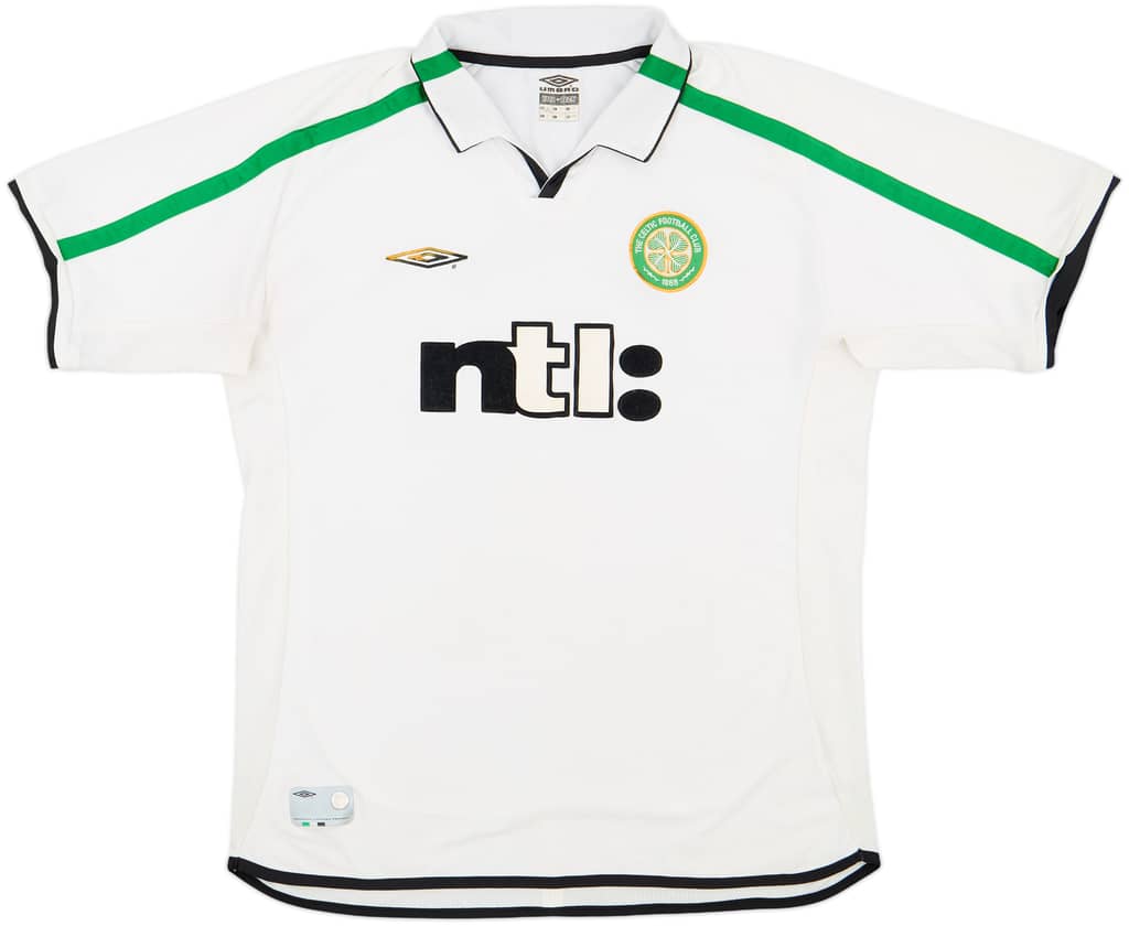2001-02 Celtic Away Shirt - 4/10 - (XL)