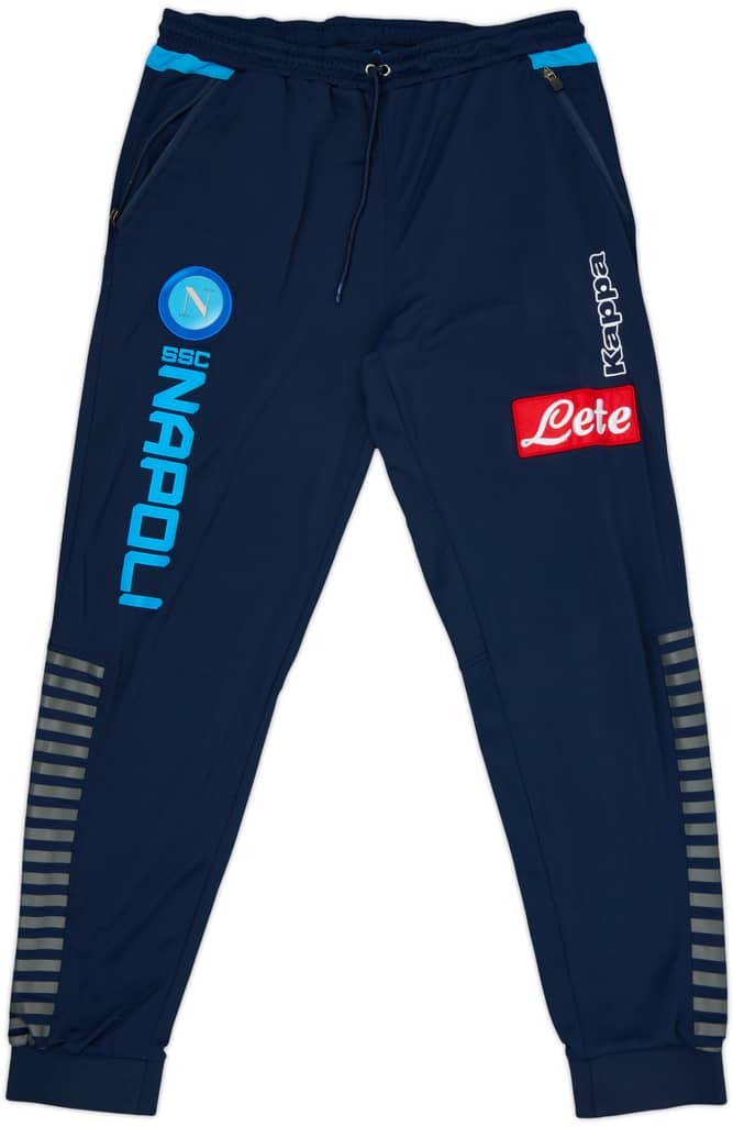 2019-20 Napoli Kappa Track Pants/Bottoms - 3/10 - (XL)