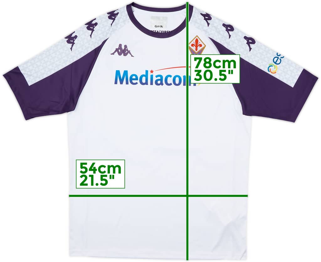 2020-21 Fiorentina Away Shirt - 10/10 - (XXL)