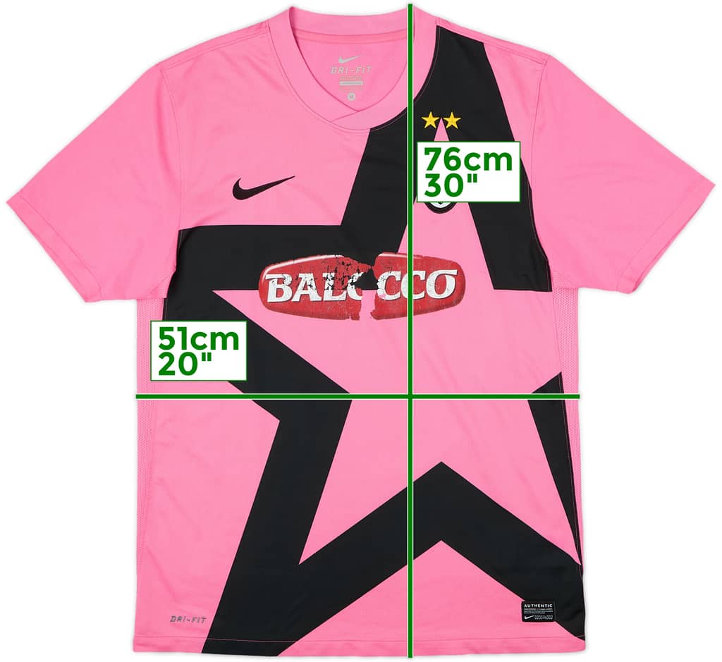 2011-13 Juventus Camiseta de visitante - 4/10 - (M)