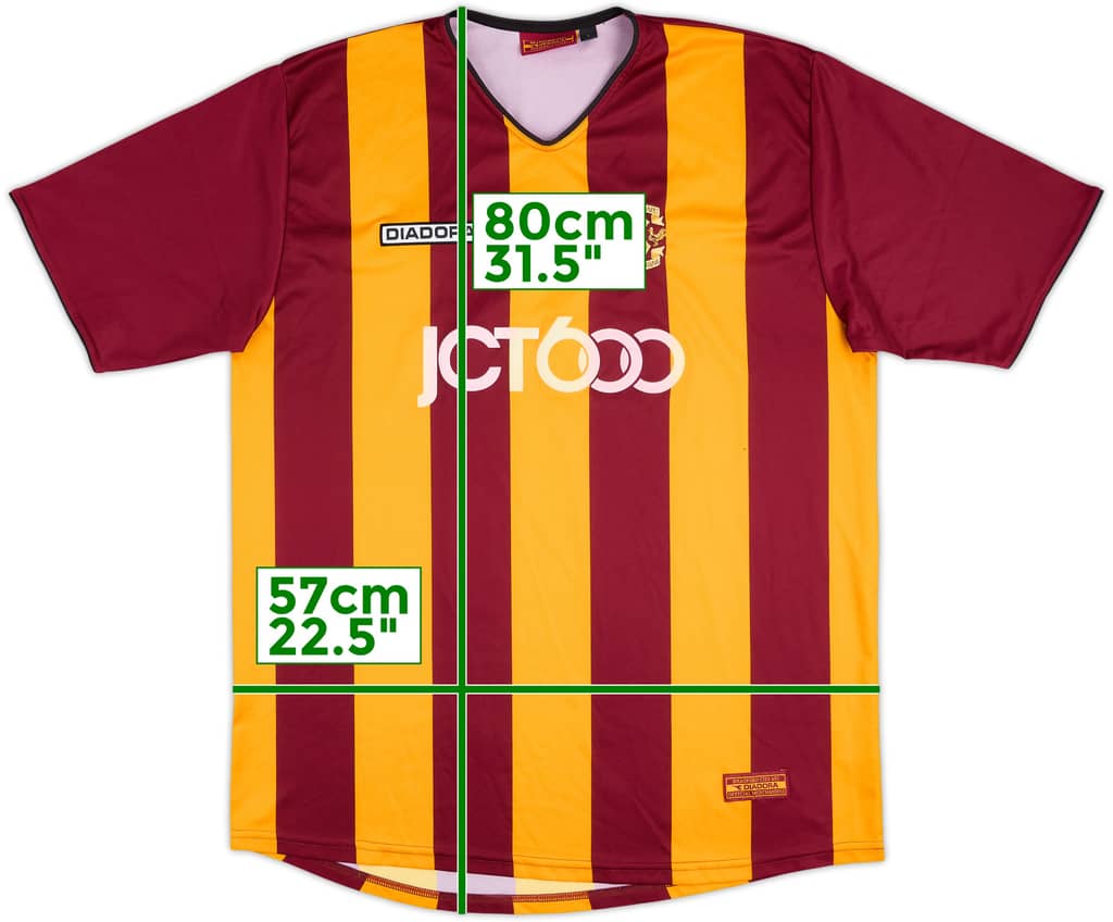 2003-04 Bradford City Centenary Home Shirt - 8/10 - (L)