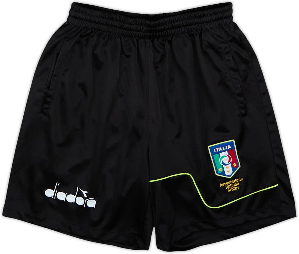 2010s Italy Diadora Referee Shorts - 8/10 - (S)