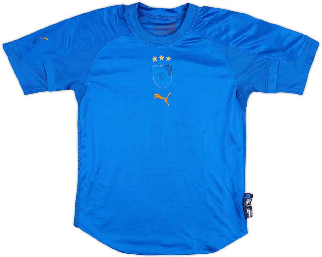 2004-06 Italy Home Shirt - 3/10 - (XL.Boys)