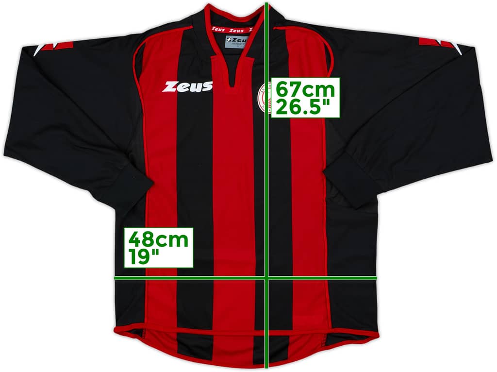 2000s Zeus Template L/S Shirt - 8/10 - (S)