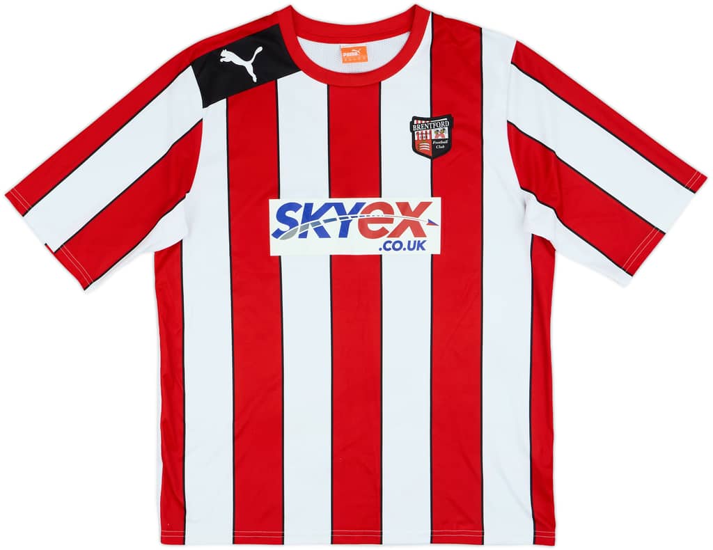 2012-13 Brentford Home Shirt - 9/10 - (XL)