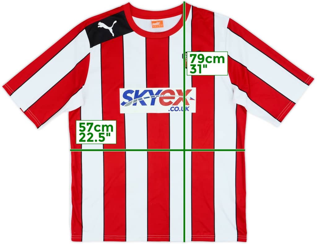 2012-13 Brentford Home Shirt - 9/10 - (XL)