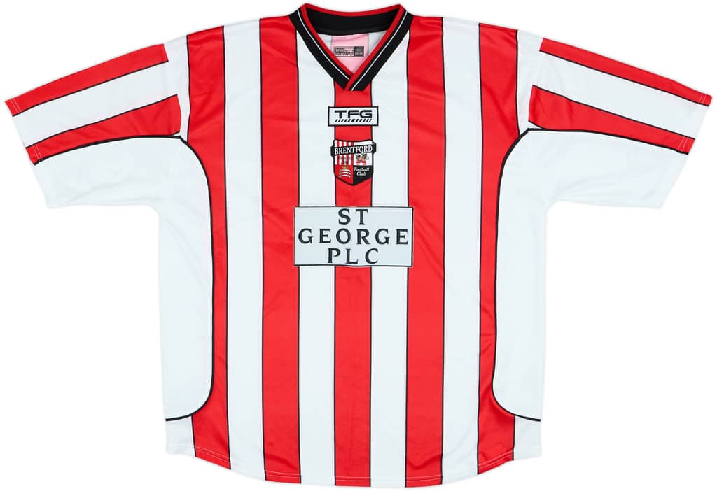 2002-04 Brentford Home Shirt - 8/10 - (XL)