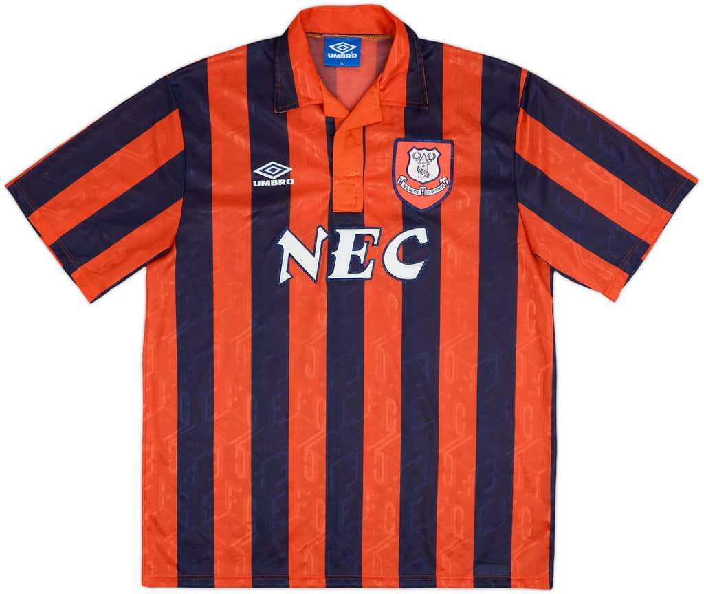 1992-94 Everton Away Shirt - 8/10 - (XL)