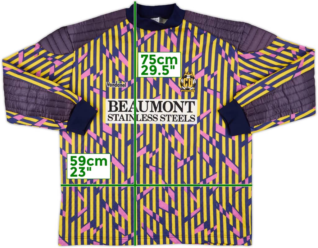 1993-94 Cambridge United GK Shirt - 9/10 - (L)