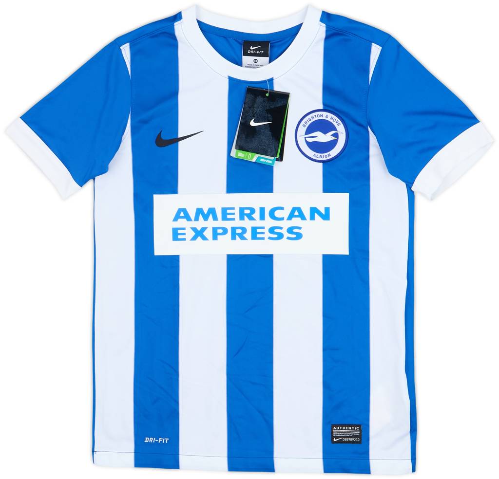 2014-16 Brighton Home Shirt (M.Boys)