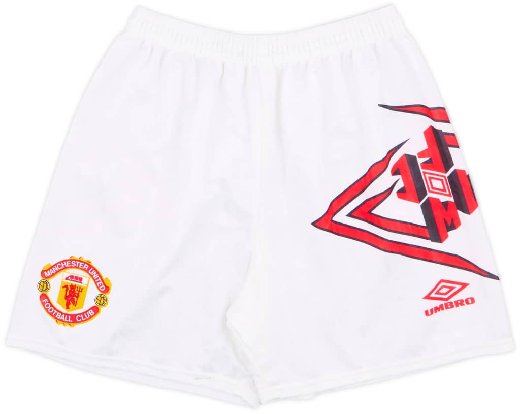 1992-94 Manchester United Home Shorts - 8/10 - (S)