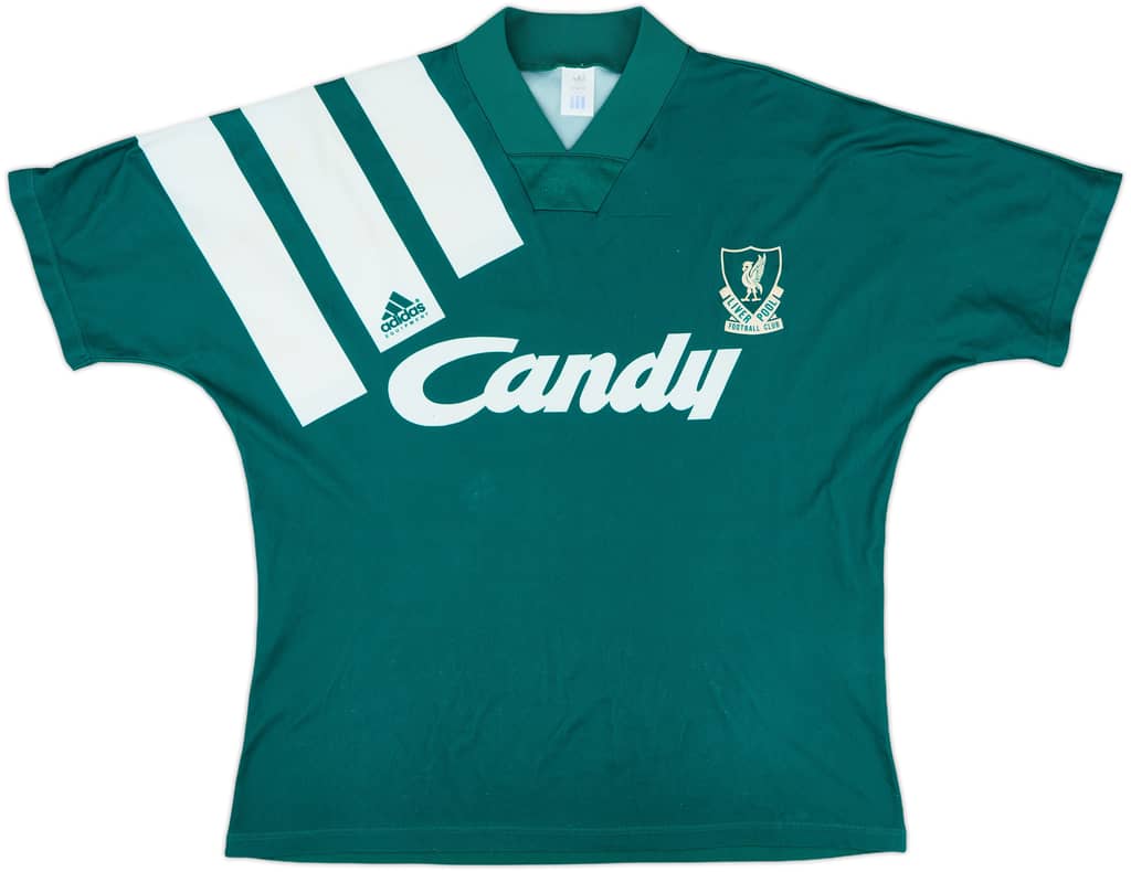 1991-92 Liverpool Away Shirt - 8/10 - (L)
