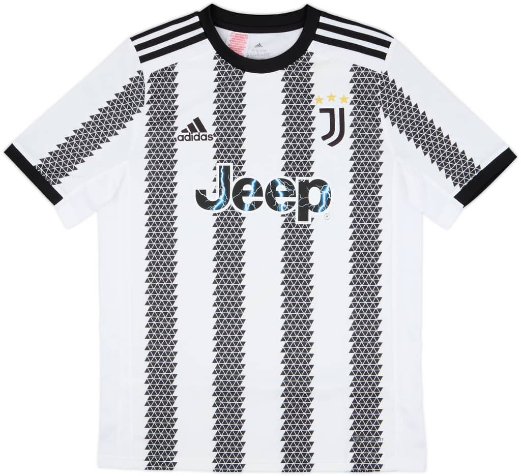 2022-23 Juventus Home Shirt - 10/10 - (XL.Boys)