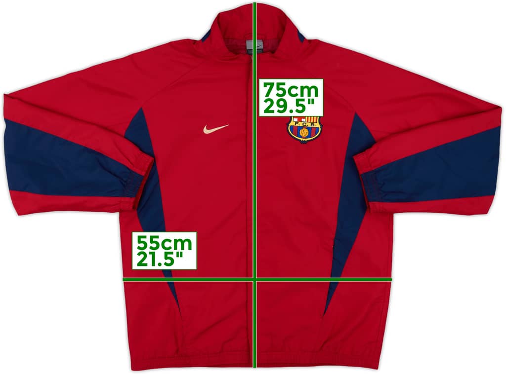 2002-03 Barcelona Nike Track Jacket - 6/10 - (S)