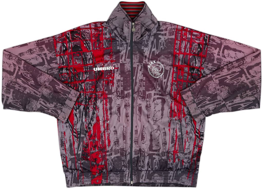 1995-96 Ajax Umbro Track Jacket - 6/10 - (XXL)