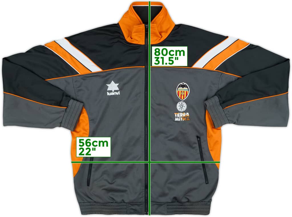 1998-99 Valencia Luanvi Track Jacket - 7/10 - (L)