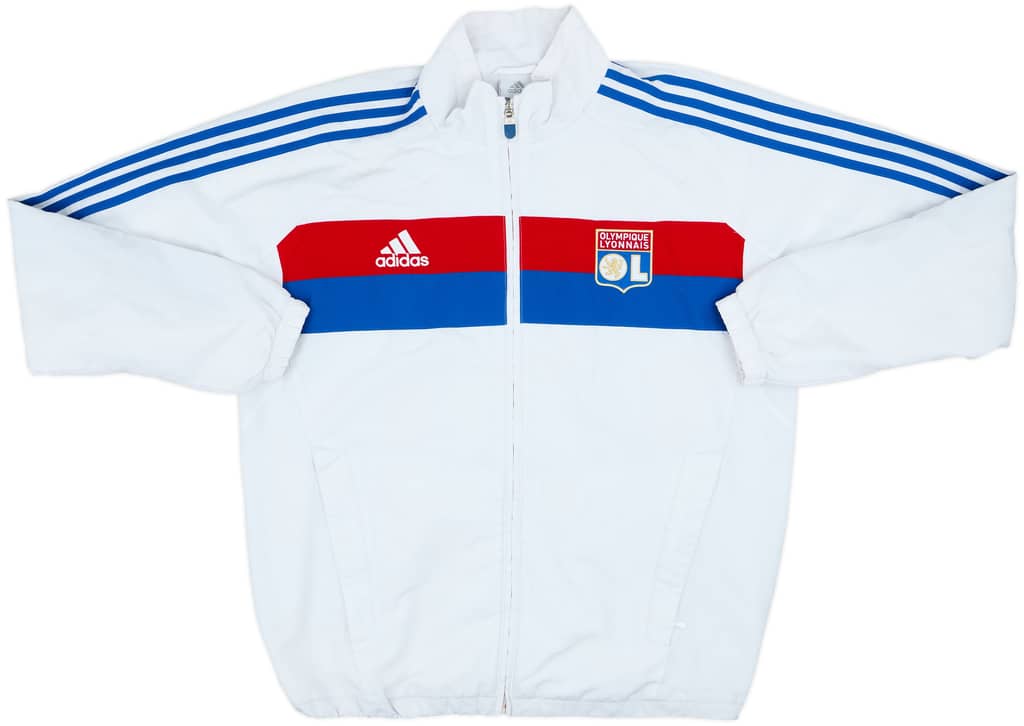 2011-12 Lyon adidas Track Jacket - 7/10 - (L/XL)