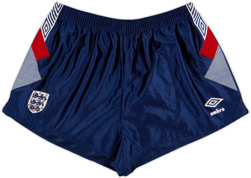 1990-92 England Home Shorts - 10/10 - (M)