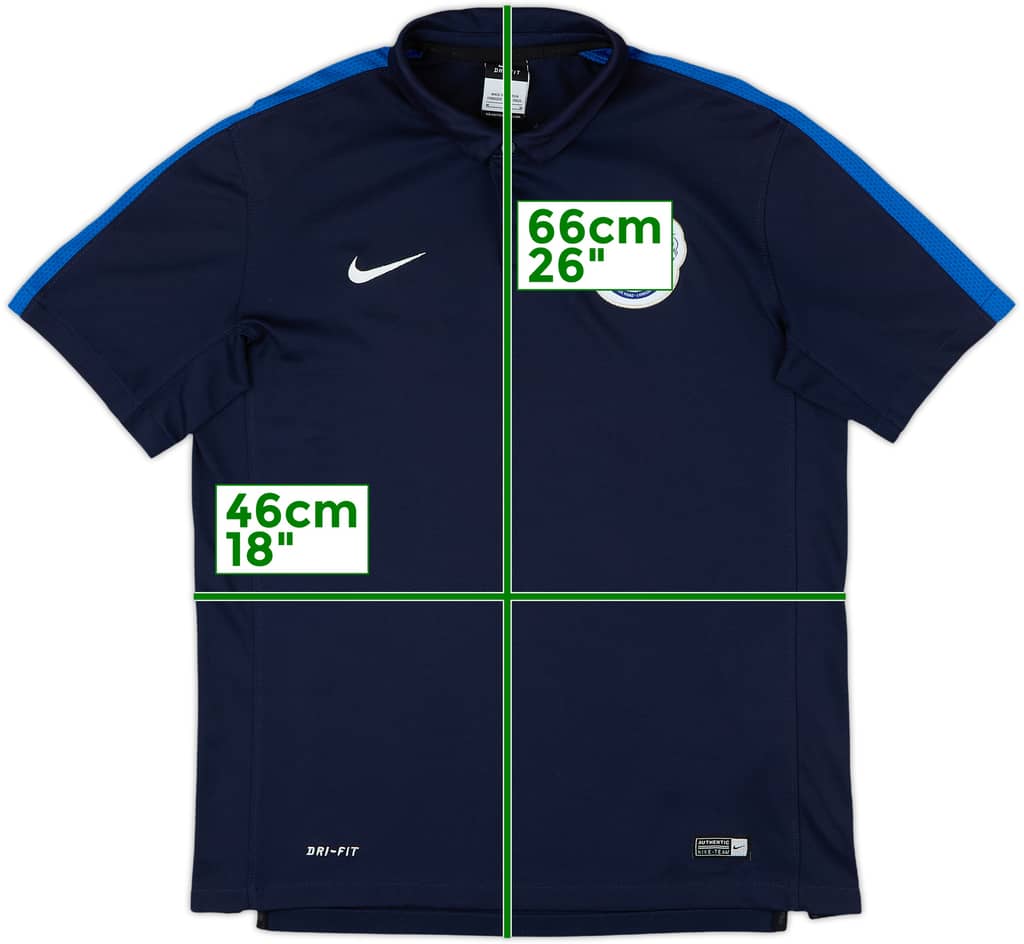 2015-16 QPR Nike Polo Shirt - 9/10 - (M)