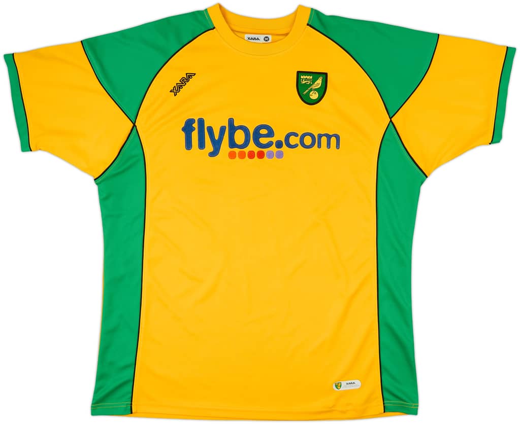 2006-08 Norwich Home Shirt - 7/10 - (3XL)