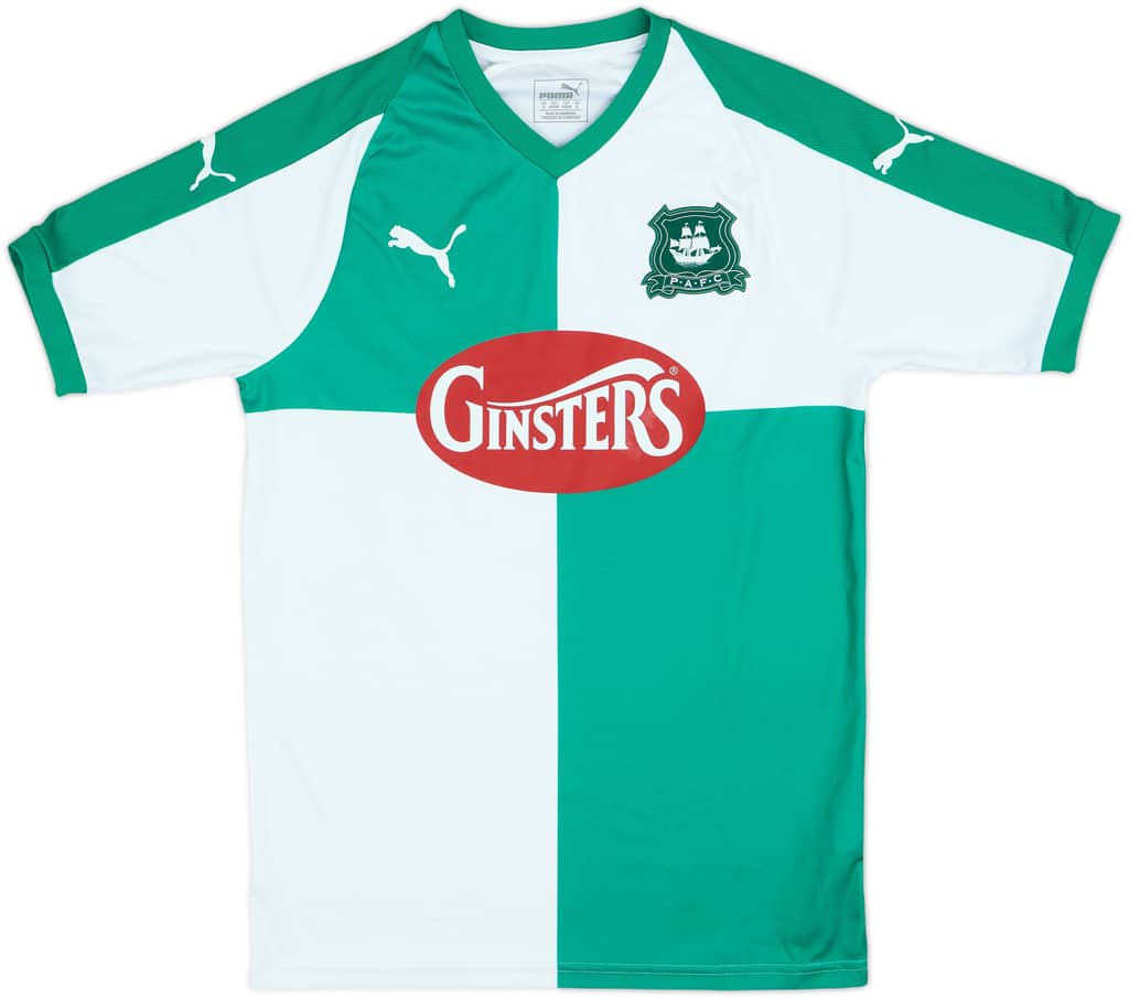 2018-19 Plymouth Argyle Away Shirt - 7/10 - (S)