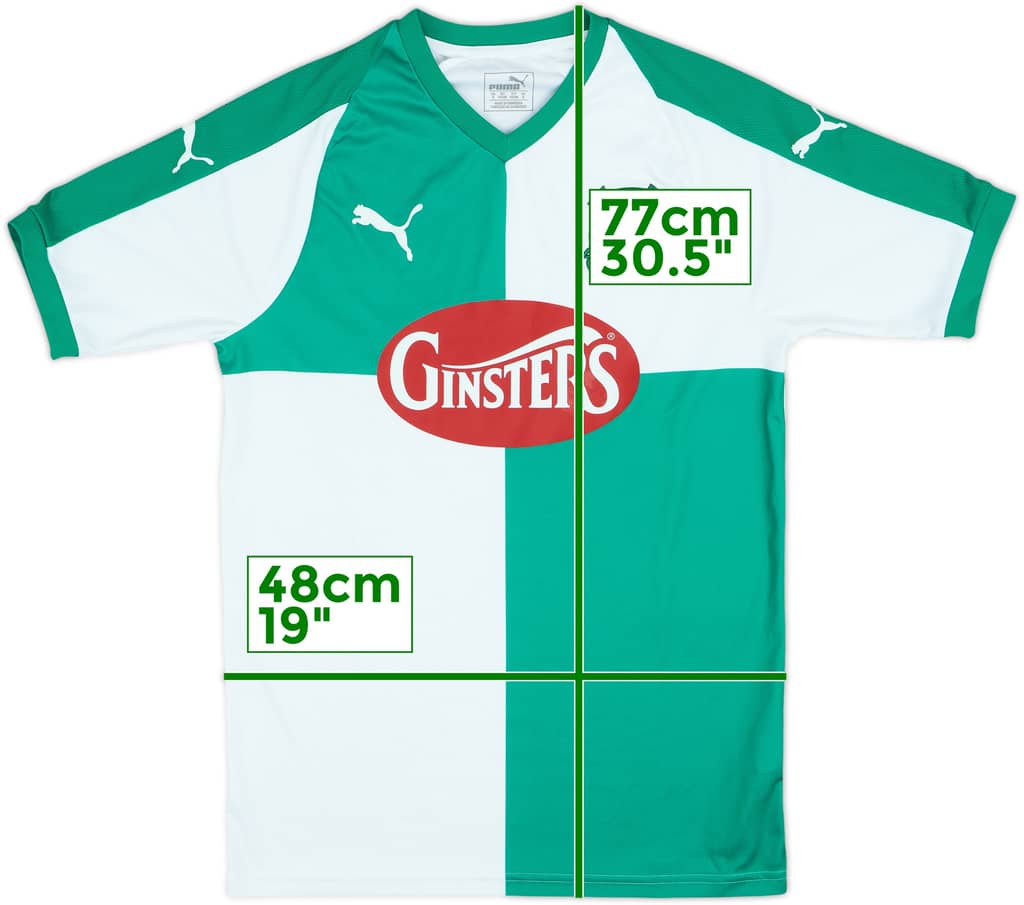 2018-19 Plymouth Argyle Away Shirt - 7/10 - (S)